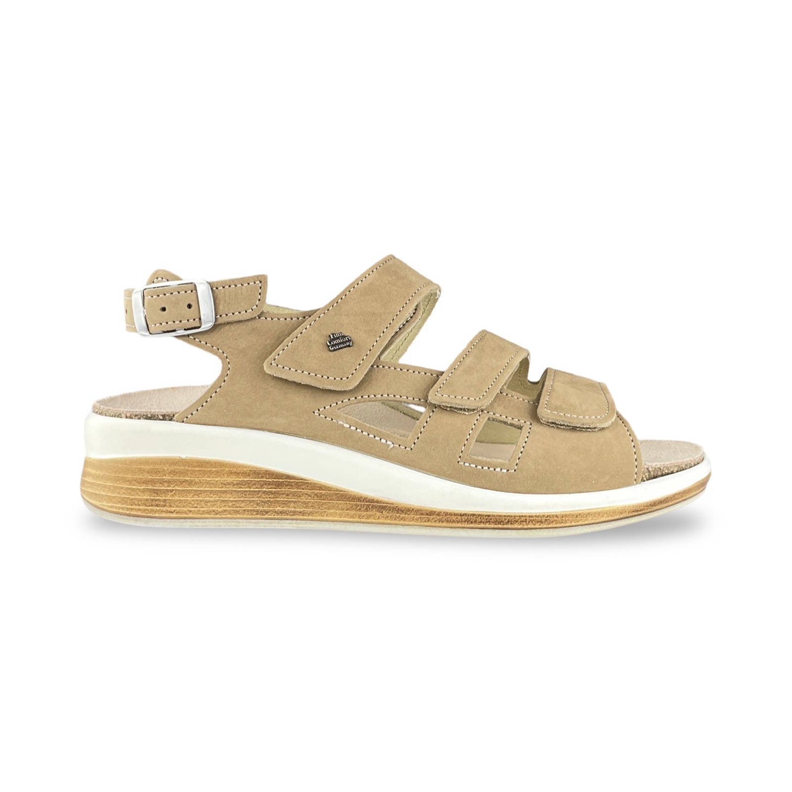 Finn Comfort 02620 791218 Grijs Hellas Sandalen - Podologie