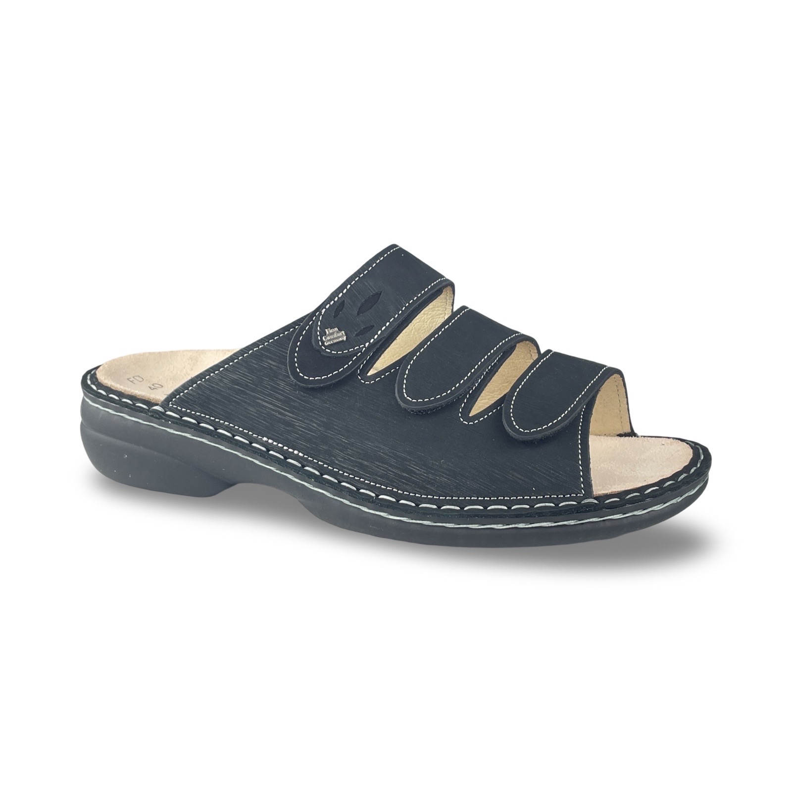 Finn Comfort Classic 2554 Slipper Kos Zwart