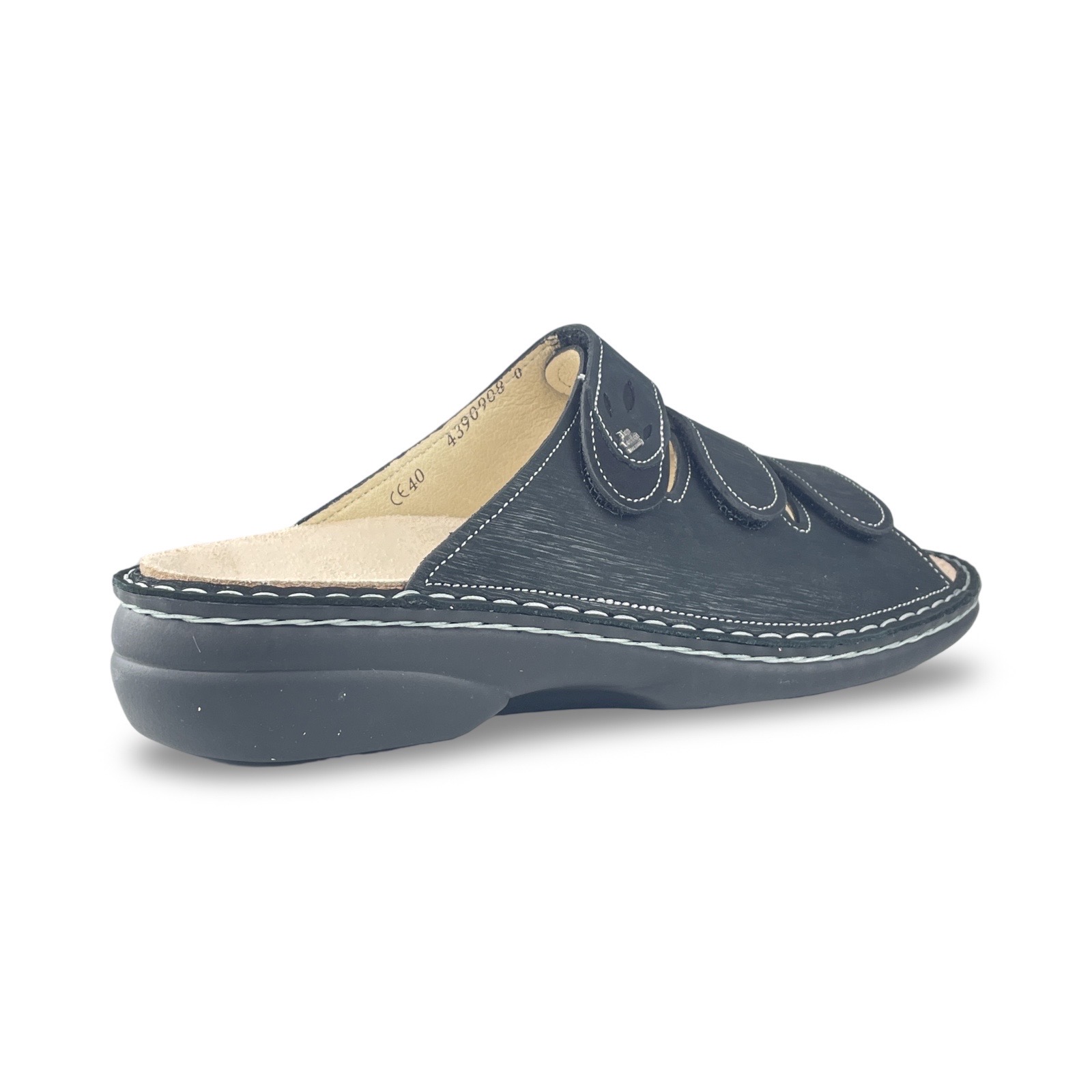 Finn Comfort Classic 2554 Slipper Kos Zwart