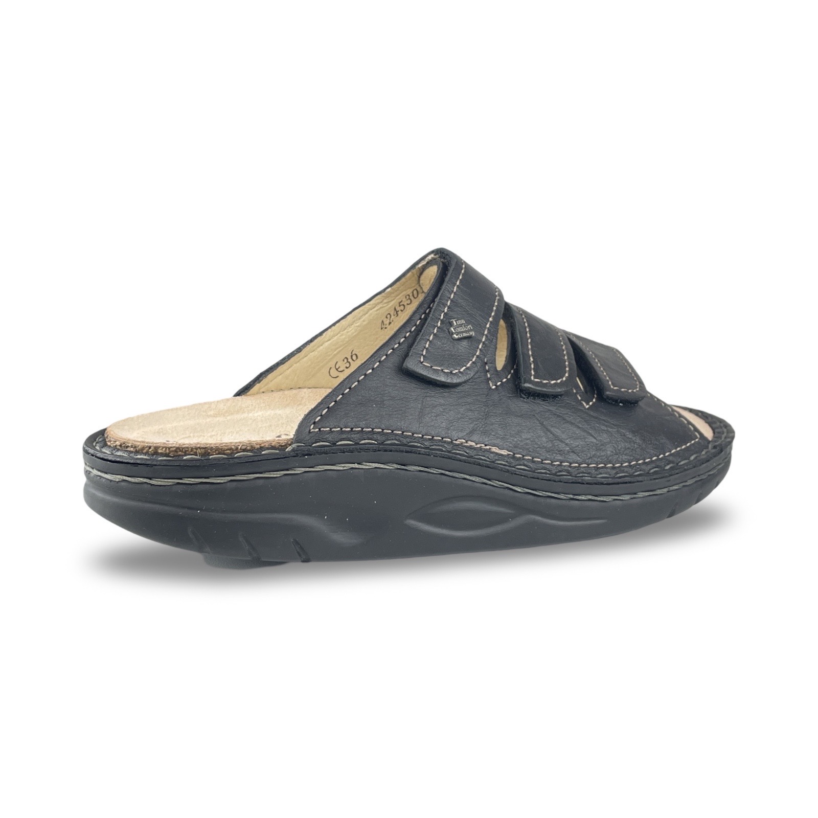Finn Comfort Finnamic 1575 Slipper Andros Zwart