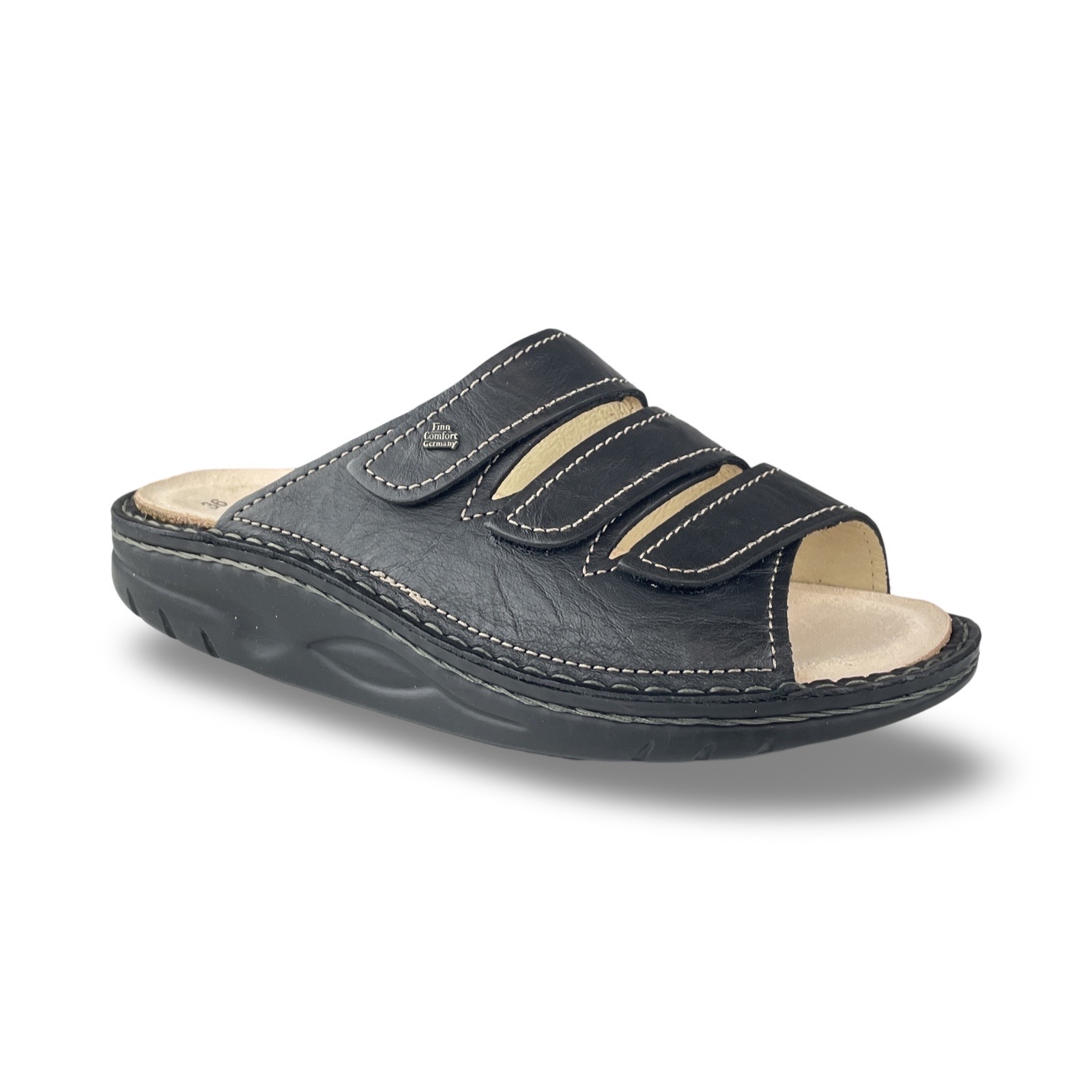 Finn Comfort Finnamic 1575 Slipper Andros Zwart
