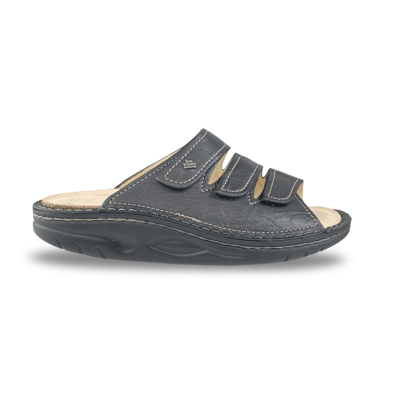 Finn Comfort Finnamic 1575 Slipper Andros Zwart
